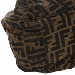 Pre Owned Fendi Mia Large Zucca Hobo