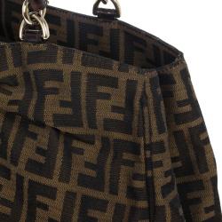 Pre Owned Fendi Mia Large Zucca Hobo