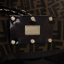 Pre Owned Fendi Mia Large Zucca Hobo