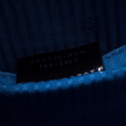 Pre Owned Fendi Tri Color Textured Leather Small Demi Jour Top Handle Bag