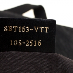 Pre Owned Fendi Black Leather Mia Crossbody Bag