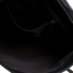 Pre Owned Fendi Black Leather Mia Crossbody Bag