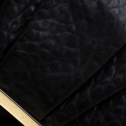 Pre Owned Fendi Black Leather Mia Crossbody Bag