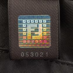 Pre Owned Fendi Brown Zucchino Canvas Everyday Bag