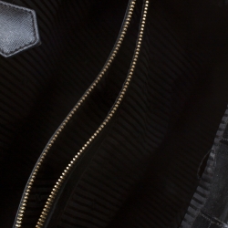 Pre Owned Fendi Black Leather Medium 2jours Tote