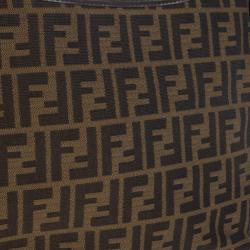 Pre Owned Fendi Zucca Chef Shopper Tote
