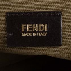 Pre Owned Fendi Zucca Chef Shopper Tote