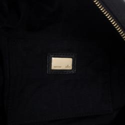 Pre Owned Fendi Black Satin Baby Spy Bag