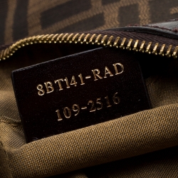 Fendi Tobacco Zucca Canvas Messenger Bag