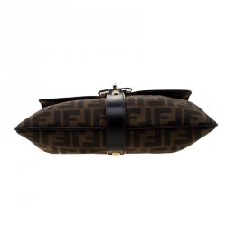 Fendi Tobacco Zucca Canvas Messenger Bag
