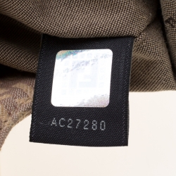 Pre Owned Fendi Blush Pink Zucchino Piccola Satchel