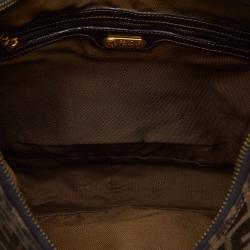Pre Owned Fendi Brown Zucca Canvas Hobo Bag