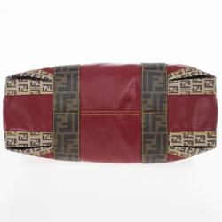 مملوكة مسبقًا Fendi Red B. Mix Large Tote