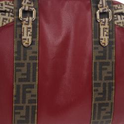 مملوكة مسبقًا Fendi Red B. Mix Large Tote