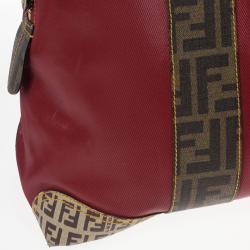 مملوكة مسبقًا Fendi Red B. Mix Large Tote