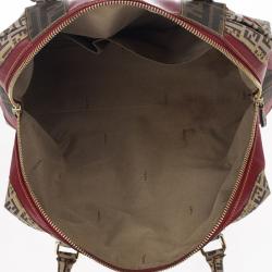 مملوكة مسبقًا Fendi Red B. Mix Large Tote