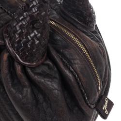 Pre Owned Fendi Zucca Mini Spy Bag