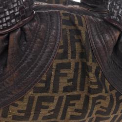 Pre Owned Fendi Zucca Mini Spy Bag