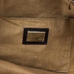 Pre Owned Fendi Zucca Mini Spy Bag