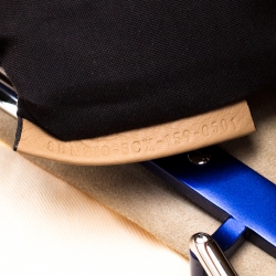 Pre Owned Fendi Beige Airbrushed Suede and Leather Large Peekaboo Top Handle Bag