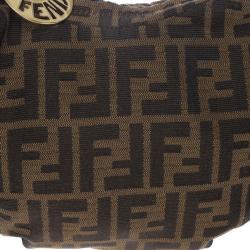 مملوكة مسبقًا Fendi Zucca Chef Chain Link Hobo