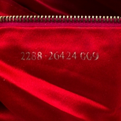 Pre Owned Fendi Fuchsia Suede and Leather Mama Baguette Bag