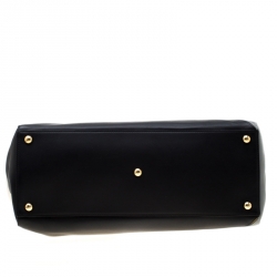 Pre Owned Fendi Multicolor Leather Medium Colorblock 2Jours Tote