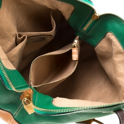Pre Owned Fendi Colorblock Leather 2Bag Tote