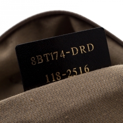 Pre Owned Fendi Orange Nubuck Leather Shoulder Bag