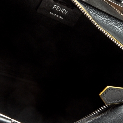 Pre Owned Fendi Black Leather Mini 3Jours Tote