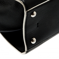 Pre Owned Fendi Black Leather Mini 3Jours Tote