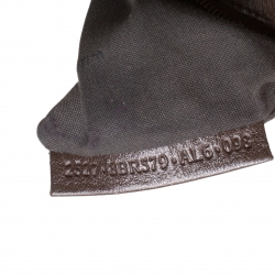 Pre Owned Fendi Multicolor Stitch Zucca Canvas and Leather Doctor B Hobo