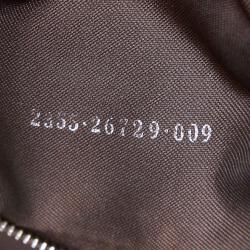 Pre Owned Fendi Brown Corduroy Shoulder Bag