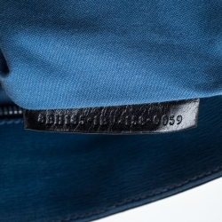 Pre Owned Fendi Black Leather Monster Roll Tote 