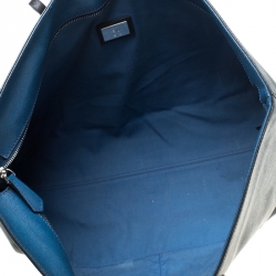 Pre Owned Fendi Black Leather Monster Roll Tote 