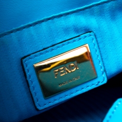 Pre Owned Fendi Multiolor Leather Medium 2jours Tote