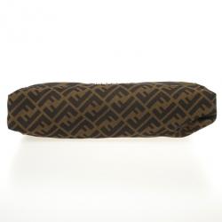 Fendi Maxi Borsa Zucca Baguette Shoulder Bag