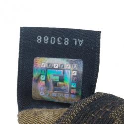 مملوكة مسبقًا Fendi Zucca Canvas Chef Chain Link Hobo