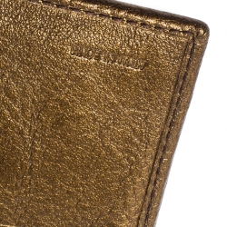 Pre Owned Fendi Tobacco Zucca Canvas and Leather Chef Continental Wallet