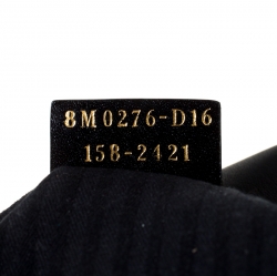 Pre Owned Fendi Black Leather Fendista Pochette Crossbody Bag