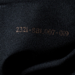 Pre Owned Fendi Brown Zucchino Canvas and Leather Bowler Bag