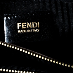 Pre Owned Fendi Multiclor Leather Medium 2jours Tote