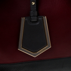 Pre Owned Fendi Multiclor Leather Medium 2jours Tote