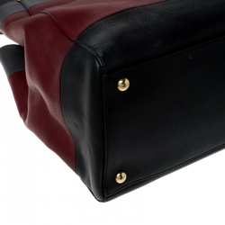 Pre Owned Fendi Multiclor Leather Medium 2jours Tote