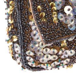 Pre Owned Fendi Rose Pebbled Leather Baguette