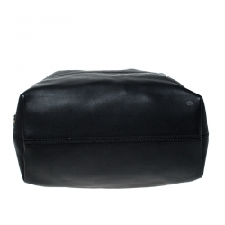 Pre Owned Fendi Black Leather 2Bag Tote