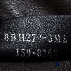 Pre Owned Fendi Blue Leather 3 Jours Tote