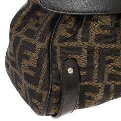 Pre Owned Fendi Zucca Magic Small Satchel Handbag