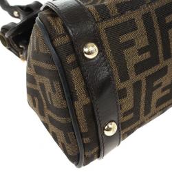 Pre Owned Fendi Zucca Magic Small Satchel Handbag