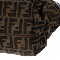 Pre Owned  Fendi Zucca Canvas and Leather Borsa Chef Tote